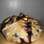 Blueberry Cream Cheese Sourdough Loaf